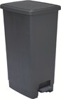 Poubelle à pédale noir 40 L - SUNDIS - Intermarché à Poitiers Poubelle à pédale noir 40 L - SUNDIS en promo chez Intermarché Poitiers à 12,90 €