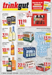 Aktueller Trinkgut Prospekt mit Whiskey, "Aktuelle Angebote", Seite 1