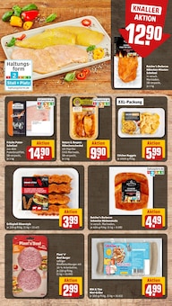 Schnitzel im REWE Prospekt "Dein Markt" mit 32 Seiten (Duisburg)