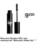 Mascara Volume XXL noir waterproof (1) - Monoprix Make Up en promo chez Monoprix Quimper à 9,90 €