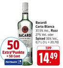 Carta Blanca im Angebot bei E center in Albstadt Carta Blanca Angebote von Bacardi bei E center Albstadt für 14,49 €