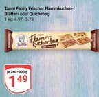 Flammkuchenteig im Angebot bei GLOBUS in Saarlouis Flammkuchenteig Angebote von Tante Fanny bei GLOBUS Saarlouis für 1,49 €