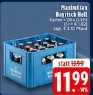 EDEKA Nachrodt-Wiblingwerde - Bayrisch Hell Angebot im Prospekt Bayrisch Hell bei EDEKA im Nachrodt-Wiblingwerde Prospekt für 11,99 €