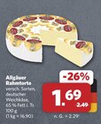 Allgäuer Rahmtorte Angebote bei combi Bielefeld für 1,69 €