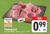 Schweinegulasch bei EDEKA im Boxberg Prospekt für 0,99 €