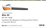 STIHL - Akku-BlasgeRäT STIHL Angebot im Prospekt Akku-BlasgeRäT STIHL bei STIHL im Prospekt "" für 139,00 €