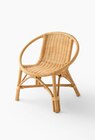 Chaise enfant 51x38x53 cm en rotin en promo chez Monoprix Sannois Argenteuil à 41,99 €