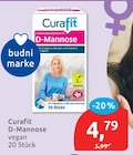 D-Mannose von Curafit im aktuellen budni Prospekt