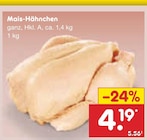 Aktuelle Hähnchen Angebote bei Netto Marken-Discount in Mannheim Aktuelles Mais-Hähnchen Angebot bei Netto Marken-Discount in Mannheim ab 4,19 €