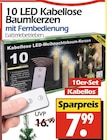 Wreesmann Aurich - 10 LED Kabellose Baumkerzen Angebot im Prospekt 10 LED Kabellose Baumkerzen bei Wreesmann im Aurich Prospekt für 7,99 €