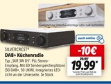 DAB+ Küchenradio von SILVERCREST® im aktuellen Lidl Prospekt für 19,99 €