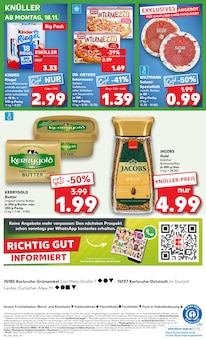 Butter im Kaufland Prospekt "KNÜLLER" mit 64 Seiten (Karlsruhe)