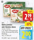 Rahm-Gemüse Angebote von iglo bei E center Falkensee für 2,00 €