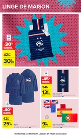 Promos Lit dans le catalogue "LE MOIS DES SUPPORTERS" de Carrefour Lit en promo dans le catalogue Carrefour à la page 43