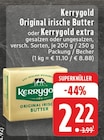 Original irische Butter oder Kerrygold extra bei E center im Prospekt "" für 2,22 €