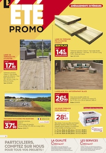 Prospectus Gedimat en cours, "L'ÉTÉ PROMO : GROS TRAVAUX D'ÉTÉ", page 2 sur 20