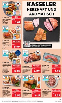 Schweinefilet im Kaufland Prospekt "KNÜLLER" mit 56 Seiten (Halle (Saale))