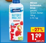 Netto Marken-Discount - Buttermilch Drink Angebot im Prospekt Buttermilch Drink bei Netto Marken-Discount im Prospekt "" für 1,29 €