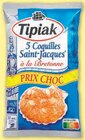 Coquilles st jacques surgelées - TIPIAK en promo chez U Express Saint-Maur-des-Fossés à 6,29 €