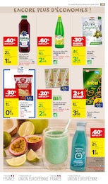 Prix et réduction Jus De Citron Bio dans le prospectus Carrefour Market en cours Offre Jus De Citron Bio dans le catalogue Carrefour Market du moment à la page 39