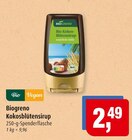 Kokosblütensirup im Angebot bei Markant in Wismar Kokosblütensirup Angebote von Biogreno bei Markant Wismar für 2,49 €