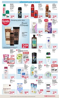 Rasierer im aktuellen Rossmann Prospekt (Bremerhaven) Rasierer im Rossmann Prospekt "Mein Drogeriemarkt" mit 26 Seiten (Bremerhaven)