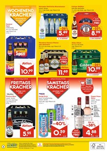 Bier im Netto Marken-Discount Prospekt "DER ORT, AN DEM DU IMMER AUSGEZEICHNETE PREISE FINDEST." mit 2 Seiten (Gummersbach)