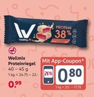 Proteinriegel Angebote von WellMix bei Rossmann Bünde für 0,80 €