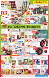 Zaun Sichtschutz im Norma Prospekt in Darmstadt Aktueller Norma Prospekt mit Zaun Sichtschutz, "Mehr fürs Geld", Seite 2