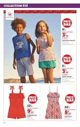 Offre Vêtement Bébé dans le catalogue Super U du moment à la page 40