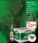Bier im Angebot bei GLOBUS in Ottweiler Bier Angebote von Beck's bei GLOBUS Ottweiler für 10,99 €