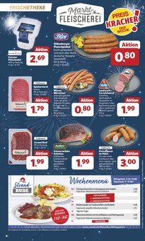 Wurst im combi Prospekt "Markt - Angebote" mit 32 Seiten (Osnabrück)