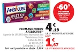 Promo Fromage fondu à 1,67 € dans le catalogue Super U à Écouen