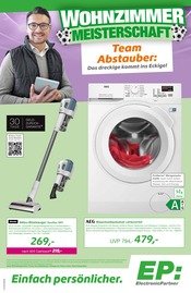 Aktueller EP: Prospekt mit Akku, "WOHNZIMMER MEISTERSCHAFT", Seite 1