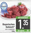 Bayerisches Gulasch Angebote bei E center Dachau für 1,35 €