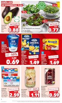 Salat im Kaufland Prospekt "Aktuelle Angebote" mit 52 Seiten (Essen)