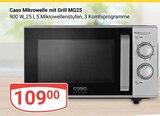Aktuelle Mikrowelle Angebote bei GLOBUS in Braunschweig Aktuelles Mikrowelle mit Grill MG25 Angebot bei GLOBUS in Braunschweig ab 109,00 €