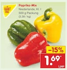 Aktuelle Paprika Angebote bei Netto Marken-Discount in Stuttgart Aktuelles Paprika-Mix Angebot bei Netto Marken-Discount in Stuttgart ab 1,69 €
