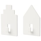 Haken, selbstklebend Haus/weiß von TIPPVAGN für 0,79 € bei IKEA im Angebot Haken, selbstklebend Haus/weiß von TIPPVAGN im aktuellen IKEA Prospekt