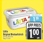 EDEKA Buxheim - Original Brotaufstrich Angebot im Prospekt Original Brotaufstrich bei EDEKA im Buxheim Prospekt für 1,00 €