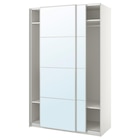 Kleiderschrank weiß/Spiegelglas 150x66x236 cm Angebote von PAX / AULI bei IKEA Plauen für 566,00 €