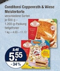 Torte im V-Markt Prospekt Meistertorte von Coppenrath & Wiese im aktuellen V-Markt Prospekt für 5,55 €