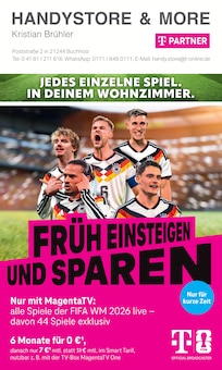 Aktueller handystore & more Prospekt für Buchholz (Nordheide) und Ungebung, Seiten zum blättern handystore & more Prospekt JEDES EINZELNE SPIEL. IN DEINEM WOHNZIMMER. mit Seiten in Buchholz (Nordheide) und Umgebung