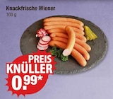V-Markt - Knackfrische Wiener Angebot im Prospekt Knackfrische Wiener bei V-Markt im Prospekt "" für 0,99 €
