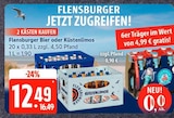 Bier oder Küstenlimos von Flensburger im aktuellen EDEKA Prospekt