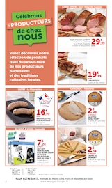 Promos Viande dans le catalogue "Célébrons LES PRODUCTEURS de chez nous" de Super U Viande en promo dans le catalogue Super U à la page 2