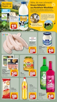 Bratwurst im REWE Prospekt "Dein Markt" mit 30 Seiten (Oberhausen)