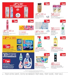 Prix et réduction Lessive Liquide dans le prospectus Supermarchés Match en cours Offre Lessive Liquide dans le catalogue Supermarchés Match du moment à la page 18