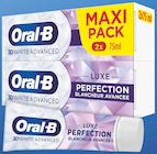 3D White Advanced Luxe Perfection Blancheur Avancée - ORAL B en promo chez Intermarché Hyper 3D White Advanced Luxe Perfection Blancheur Avancée - ORAL B dans le catalogue Intermarché Hyper