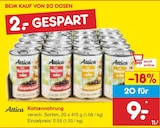 Katzennahrung bei Netto Marken-Discount im Prospekt "" für 0,55 €